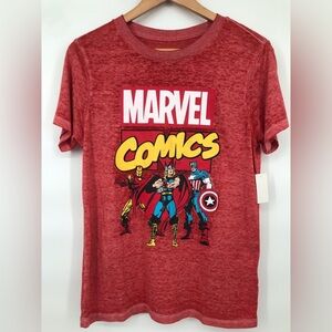 NWT Marvel Comics Avengers Burnout Tee